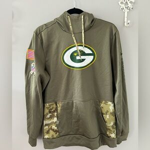 Kids Green Bay Packers hoodie size Medium